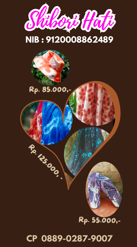 Shibori Hati - Topi